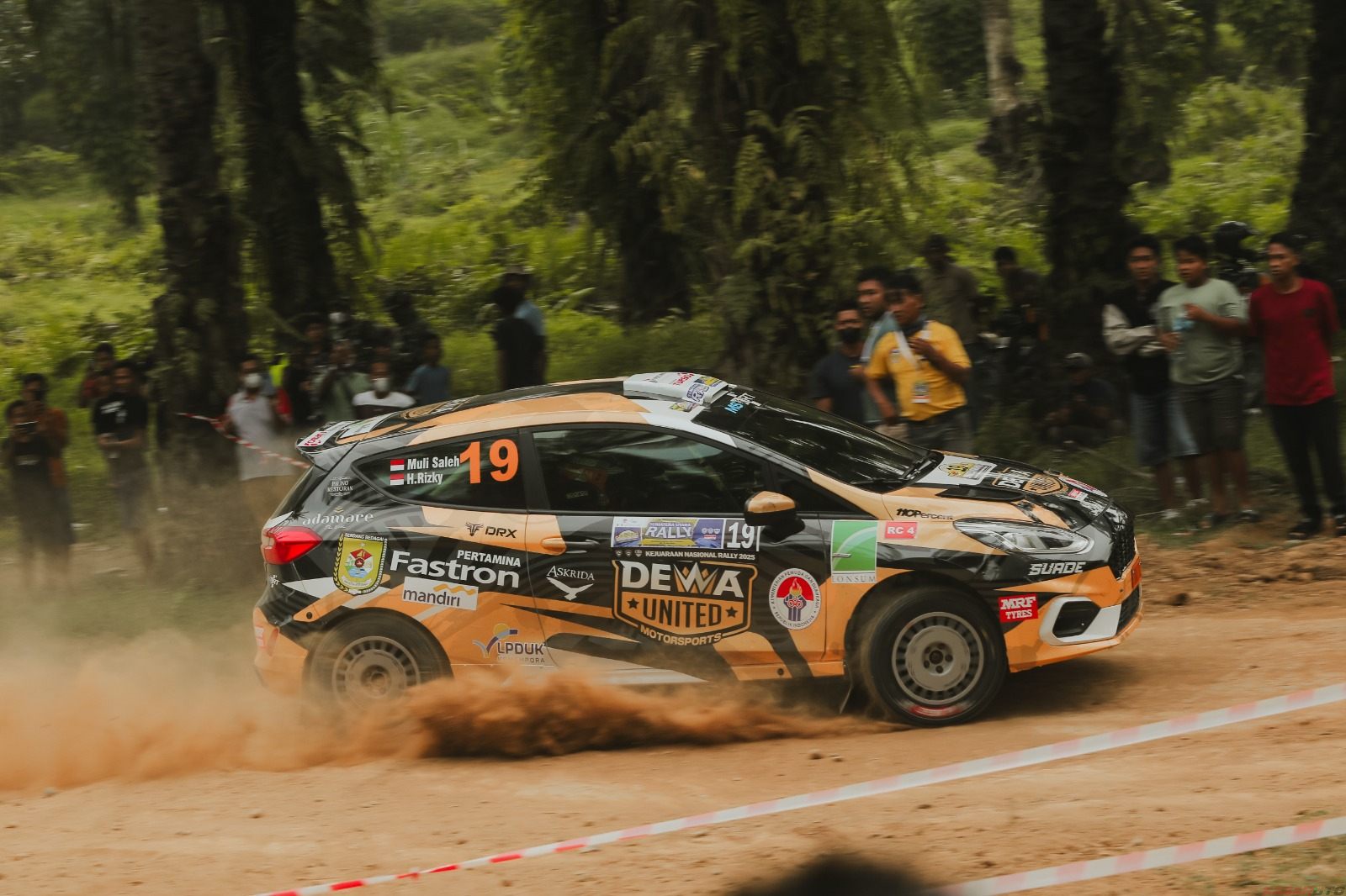 Pembalap Dewa United Motorsports x MSRT Juara 1 Kelas RC3, Ini Hasil Lengkap Kejurnas Rally Sumut 2025