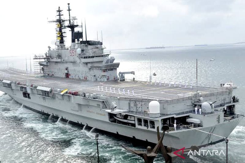 Jejak Tempur Kapal Induk KRI Gajah Mada di Bawah Militer Italia Sejak 1985
