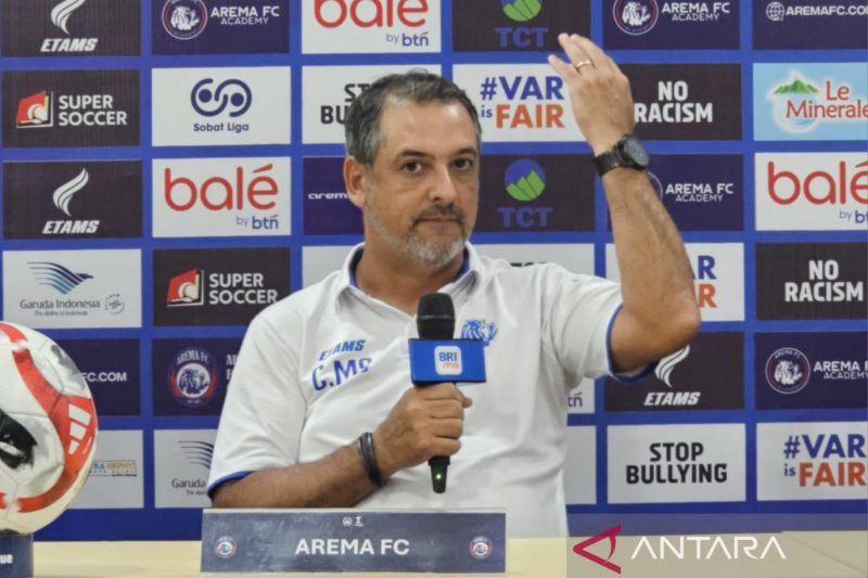 Arema FC Pecat Marcos Santos Usai Dibantai Persija 1-5