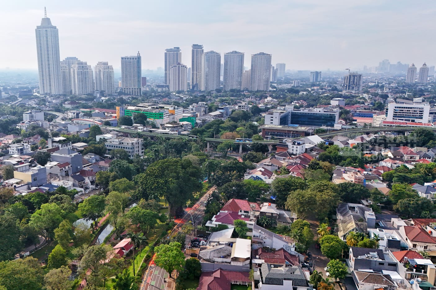 Kualitas Udara Jakarta Tidak Sehat pada HUT RI, Warga Disarankan Pakai Masker