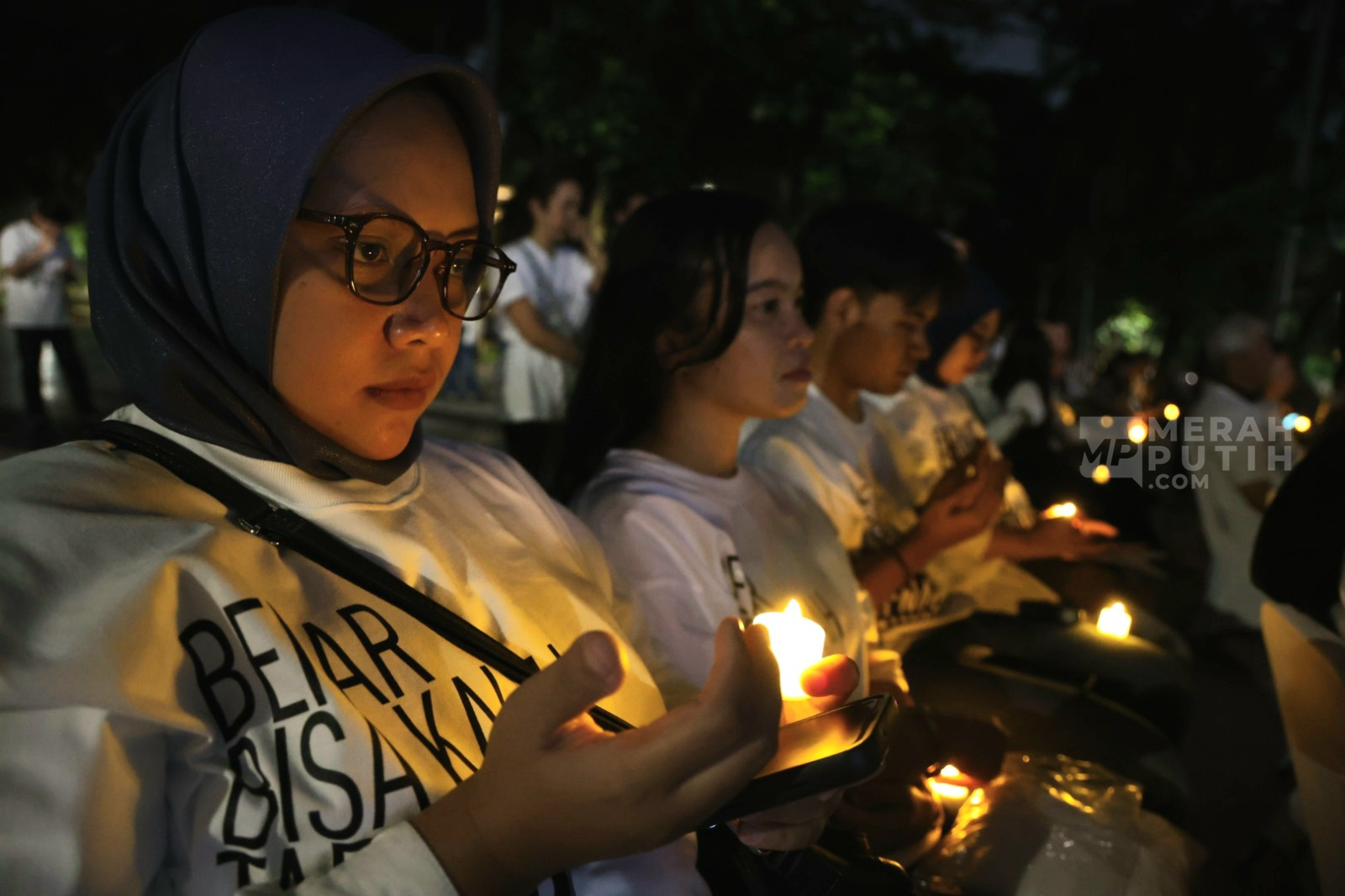 Gelar Malam Solidaritas dan Doa Bersama Jelang Vonis Eks Mendikbudristek Nadiem Makarim