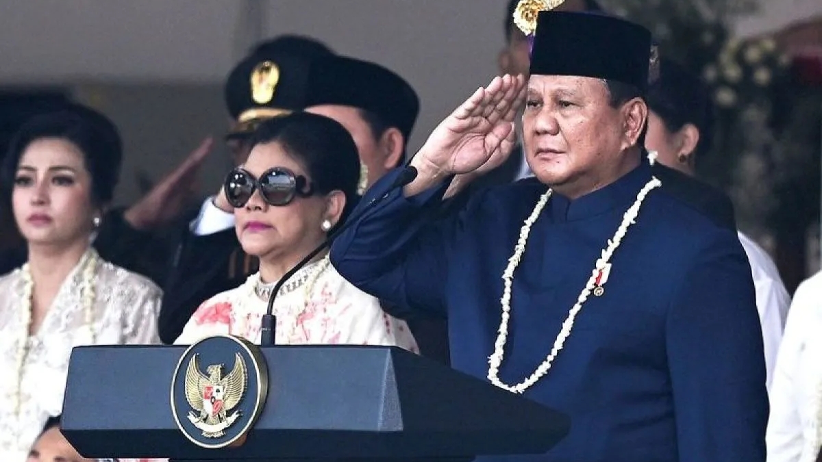 Prabowo Ajak Doakan Pahlawan dan Korban Bencana NTT saat Upacara HUT ke-81 RI