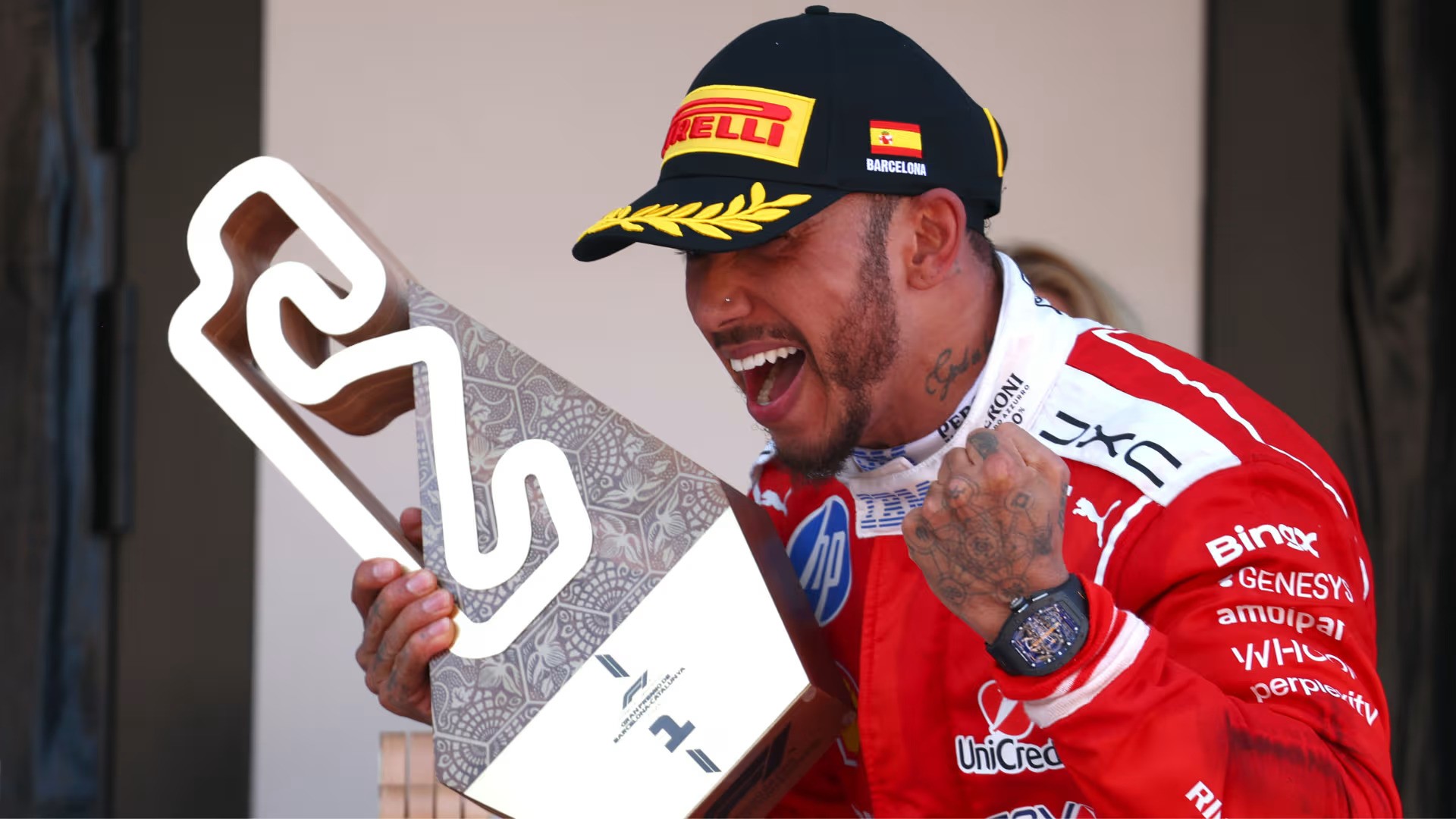 Lewis Hamilton Juara F1 GP Catalunya 2026, Raih Kemenangan Perdana Bersama Ferrari!