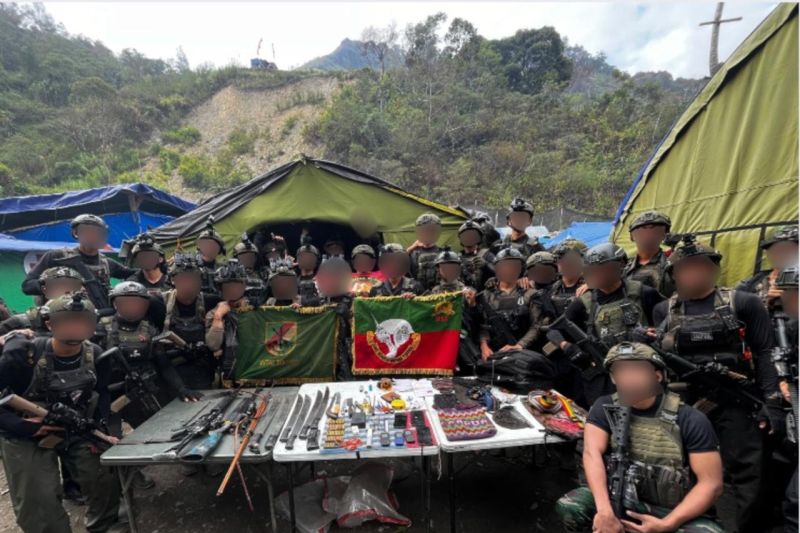 Panglima TNI  Senang 8 Senjata  Disita Dari OPM, Termasuk SS1 V1 