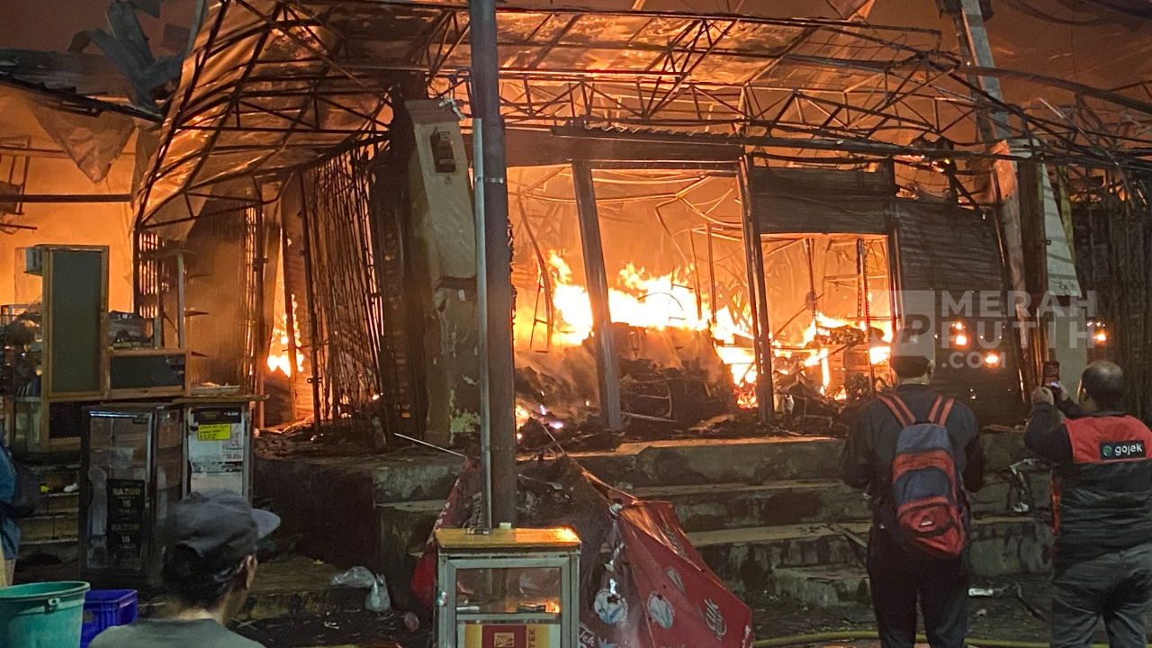 Kebakaran Taman Puring Bikin Pedagang Rugi Fantastis, Legislator PKB Minta Segera Revitalisasi