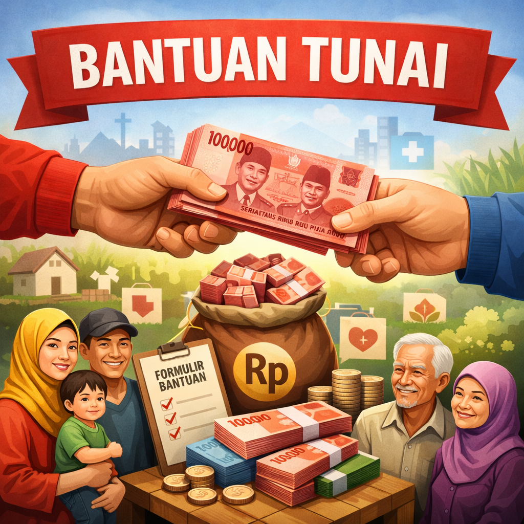 Bantuan Langsung Tunai Rp900.000 Cair? Simak Syarat dan Cara Ceknya