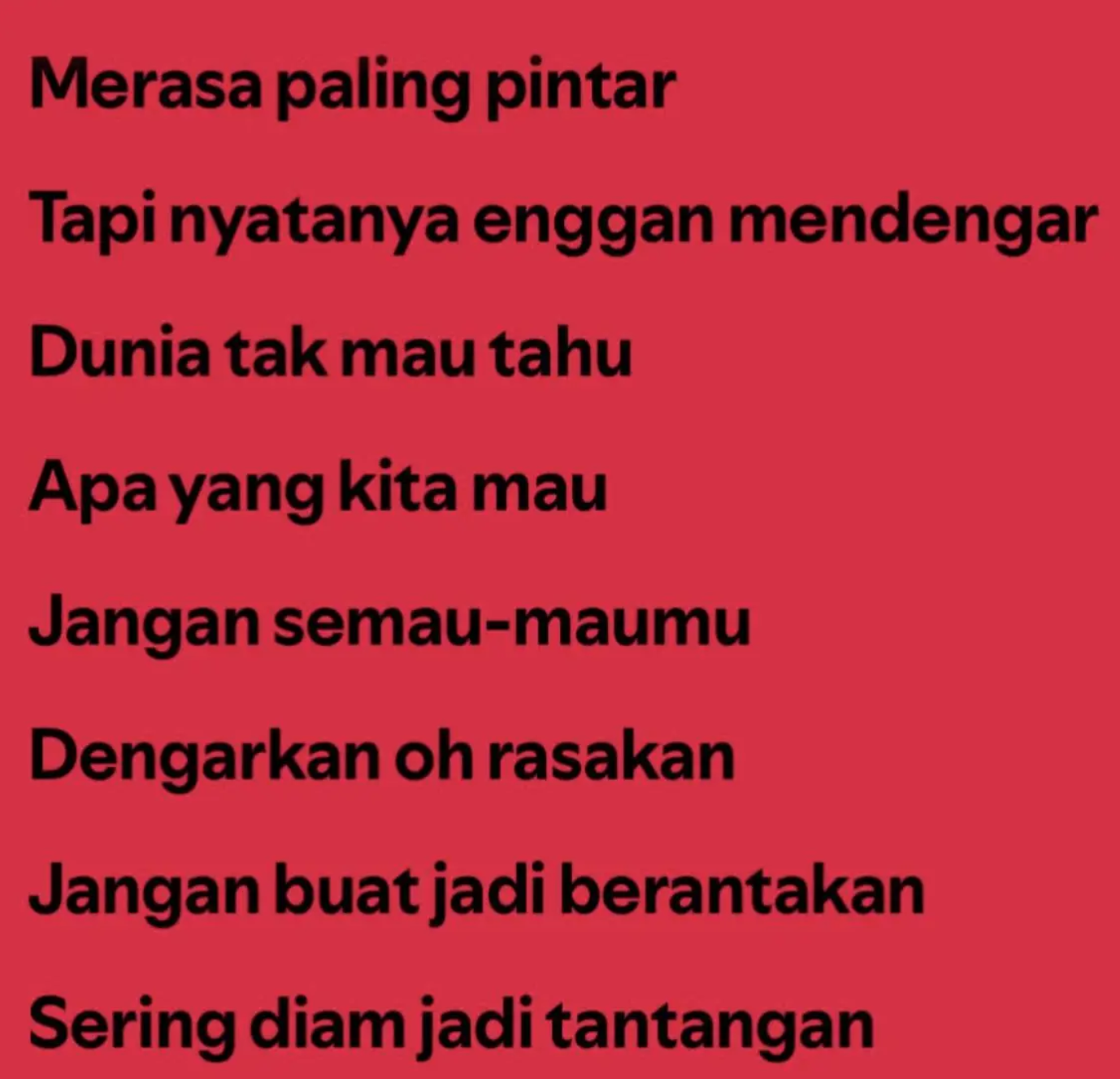 SIVIA Unggah Lirik 'Jangan Semau-maumu' di Tengah Sorotan Demonstrasi