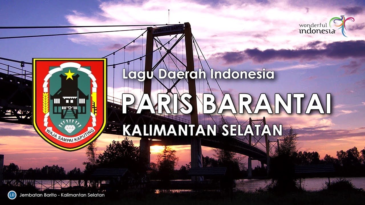 Lirik dan Makna Lagu 'Paris Barantai', Karya Legendaris Banjar yang Sarat Cinta dan Kerinduan 