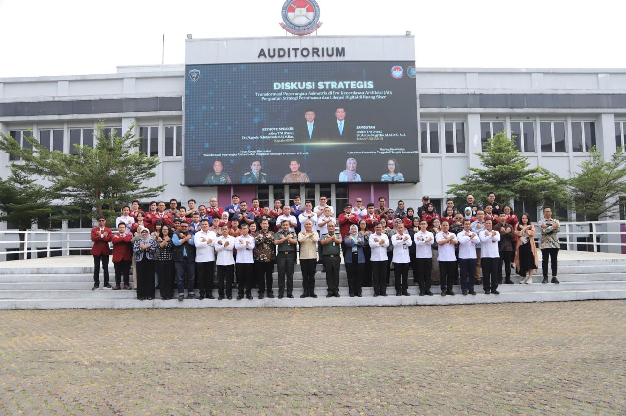 AI Mengubah Medan Perang, Prodi Magister Peperangan Asimetris FSP Unhan RI Bongkar Ancaman Siber Baru